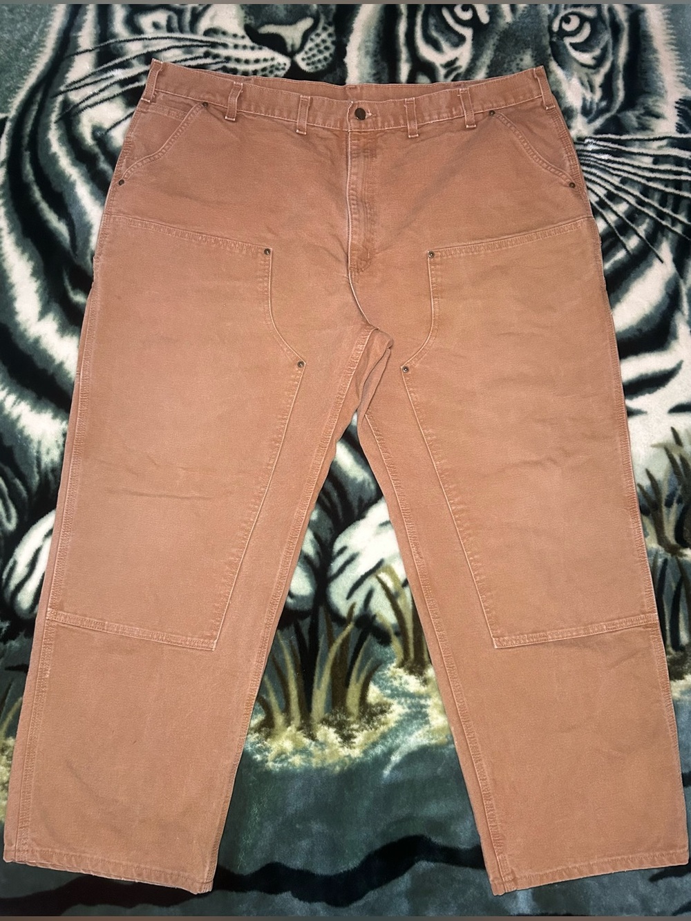 Carhartt Men's Cargo Pants in Rust-Tan